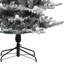Arbre de Noël en couches 7,5 pi avec lumières réglables et ampoules amovibles pré-installées-685524547