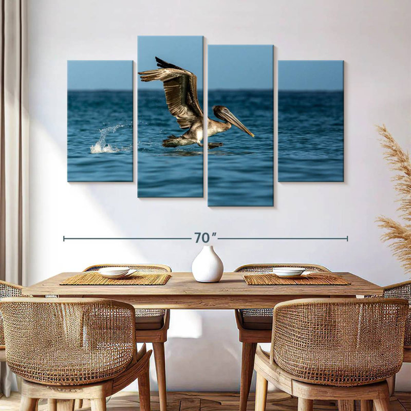 Brampt Pelican Sea Horizon, 42'' H x 68'' W