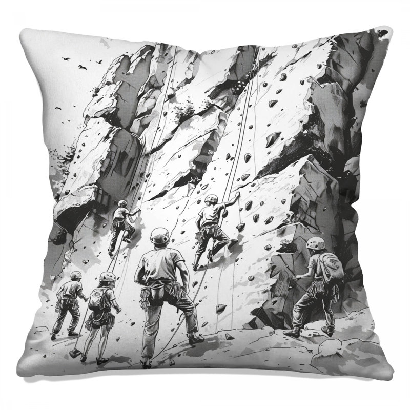 Coussin d'escalade, coussins double face Adventure, 26 po x 26 po
