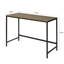 Rotan Metal Base Writing Desk