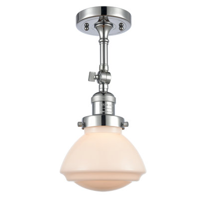 Plafonnier semi-encastré 1 lumière 6,75 po Chesterville