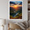 «Dominicain Mountain Sunset II», reproduction d'art sur toile