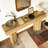 Rustic Side Table,Compact Console Table