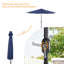 Grand parasol de marché pour terrasse 9 pi-23047089