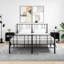 Barcenas 40cm W Iron Bedside Table-2131230063