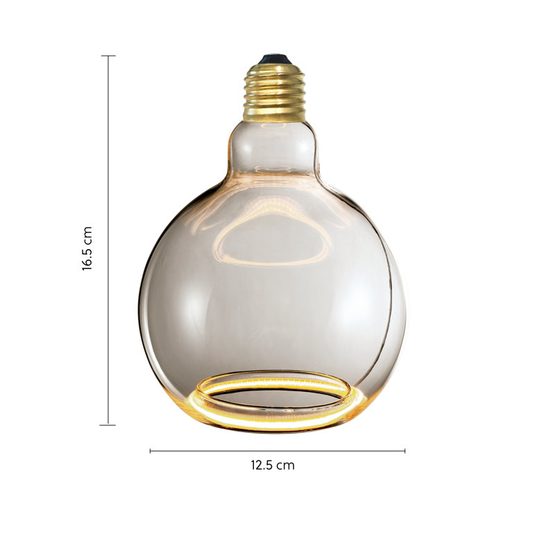 Andryc E27 Dimmable LED Globe Light Bulb, 12.5 cm