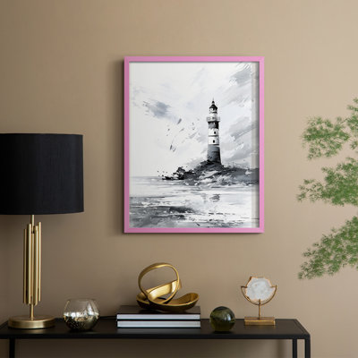 NAUTICAL Series Dxxxvi, reproduction encadrée - bois massif