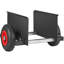 Panel Dolly, 600LBS Capacity Slab Dolly, Heavy-Duty Drywall Mover With 8" Pneumatic Wheels, Adjustable Clamp Panel Cart For Drywall Sheet, Material Handling, All Terrain Moving Cart