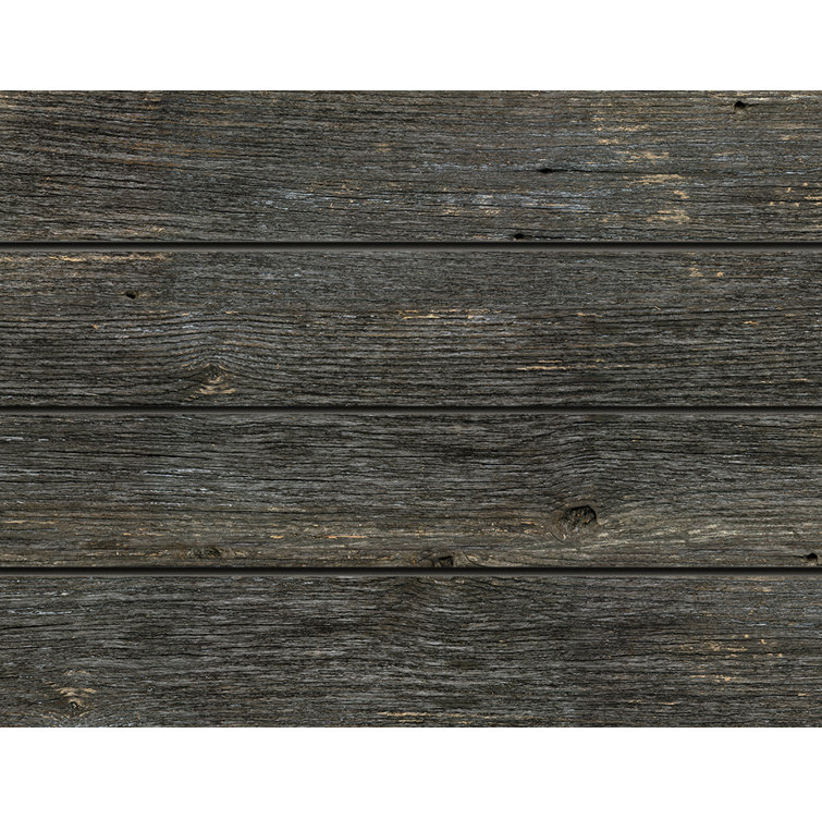 Weathered Wood Textured Slatwall 24" x 48"