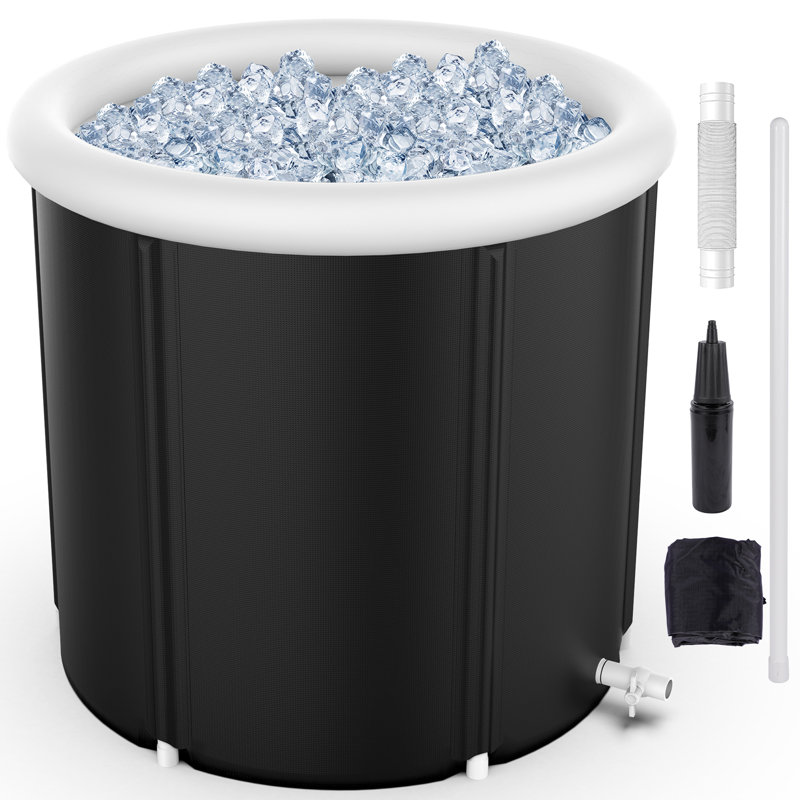 165-Gallon Capacity Foldable Ice Bath Tub