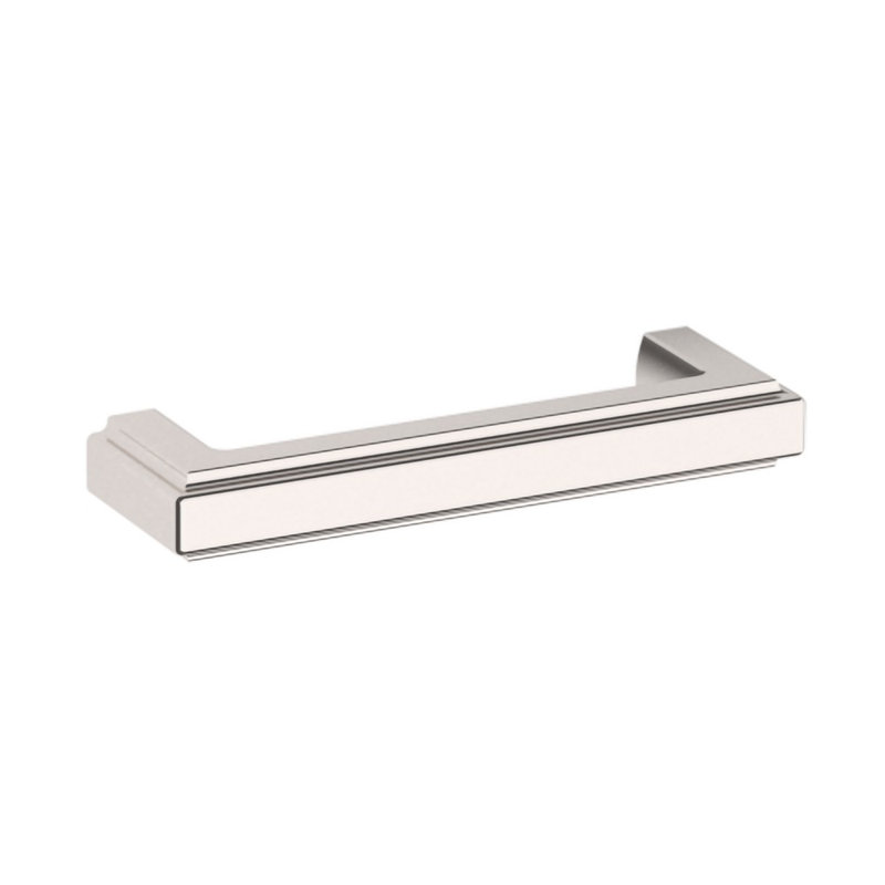 Polished Nickel Traditional Raised Appliance Pull with Mounting Hardware