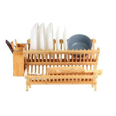 Stainless Steel 2 Tier Dish Rack Best Desu, Inc. Finish/Color: Rose Gold