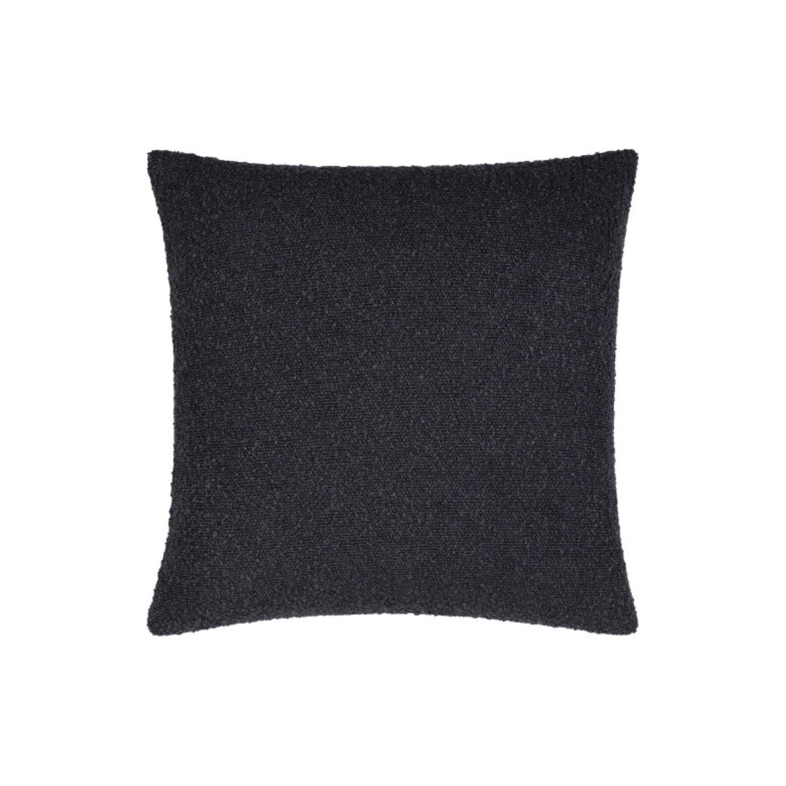 Amalfi Boucle Throw Pillow, 18" x 18", Pillow Cover Only - No Insert, Dark Brown