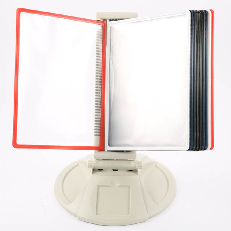 Plastic Flat Files Open