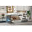 Upholstered Daybed With LED Belt And Trundle-628296677