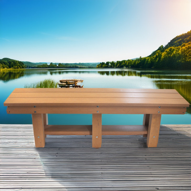 Banc de jardin 60 po résistant aux intempéries