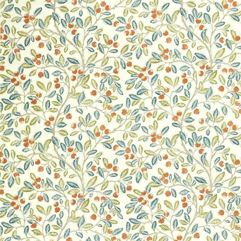 Wild Berries Fabric, Rowan/Chasm