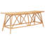 Table basse en bois massif Curtis