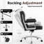 Chaise de bureau en cuir véritable-106721984