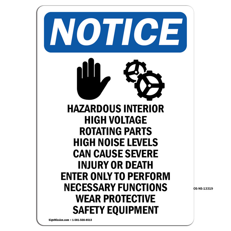 Heavy Duty Sign