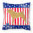Patriotic Modern Indoor/Outdoor Throw Pillow-1698323025