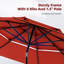 Parasol de marché 120 po Leonard-39839529