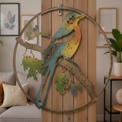 Metal Cut Out Hanging Décor Oriole