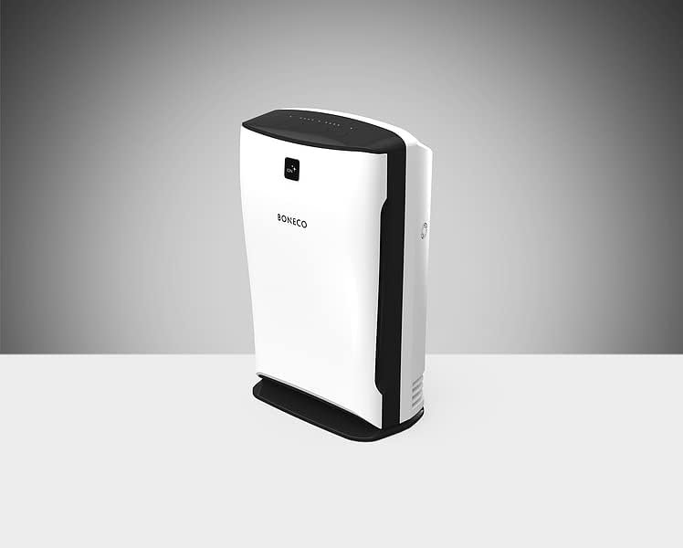 Boneco P340 Air Purifier with Ionizer White with HEPA & Active Carbon Filters - 50W Energy Class A, Quiet Operation for Home & Office Use