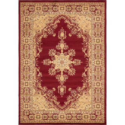 Tapis oriental rouge Gangemi
