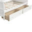 Lit de jour moderne simple en bois avec 2 tiroirs, canapé-lit-2077276663