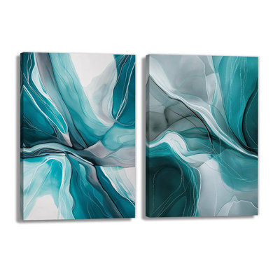 2 Piece Wrapped Canvas Print