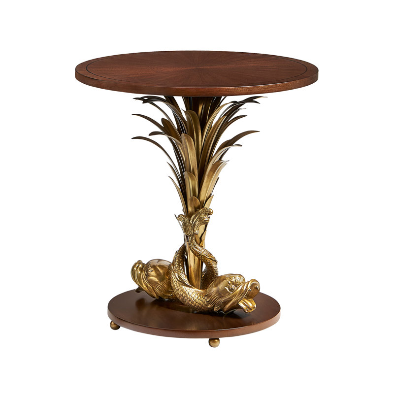 Octavia Solid Wood End Table