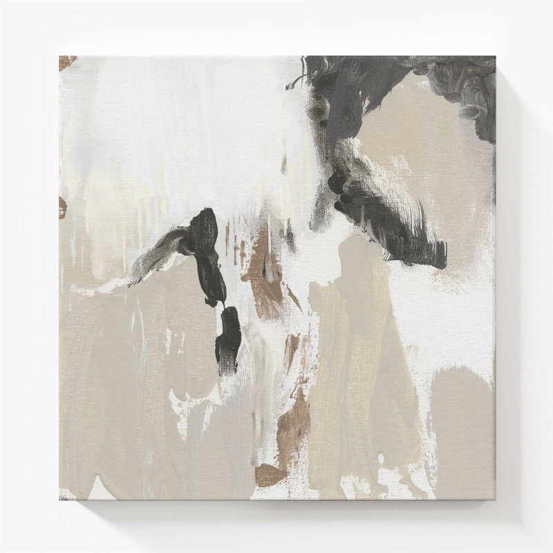 Impression sur toile, mosaïque monochrome v2, H 48 po x l 48 po