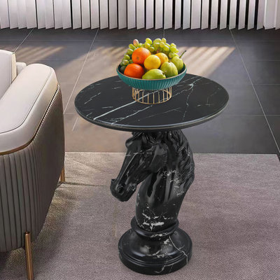 Table d'appoint tête de cheval