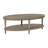 Bedford Ayanna 48'' W Oval Coffee Table with Shelf