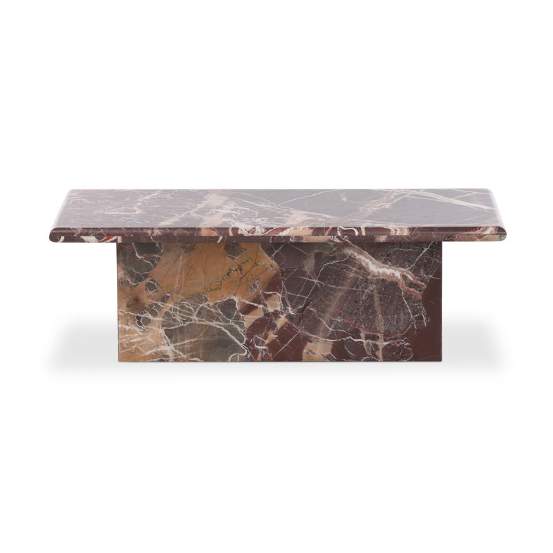 Arum Marble Coffee Table, Meriot Marble