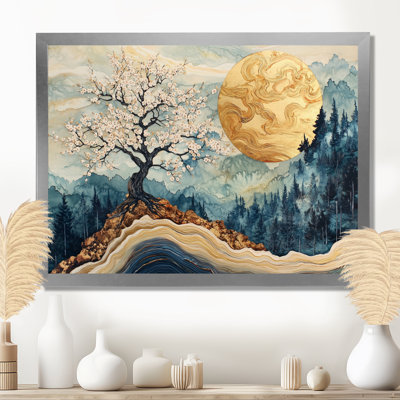Cherry Blossom Tree Dreams Of Hanami III - Art mural fleur de cerisier
