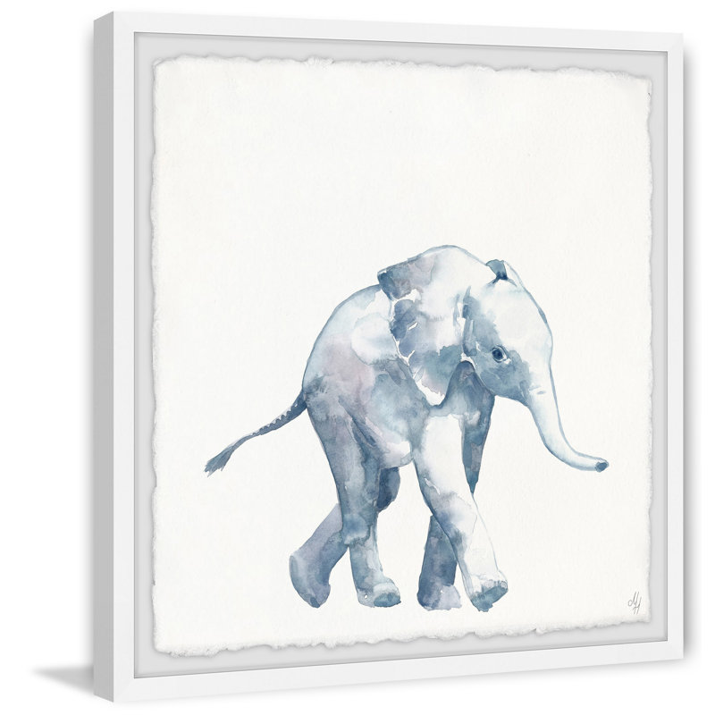 Xzavier Quiet Elephant - Print, 41cm H x 41cm W