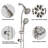 Dual Shower Head Spa System-110680022
