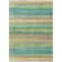 Machine Washable Indoor/Outdoor Xhevrie Aloe Rug