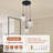 3-light Dimmable Cluster Pendant