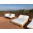 79" Long Reclining Double Chaise with Cushions