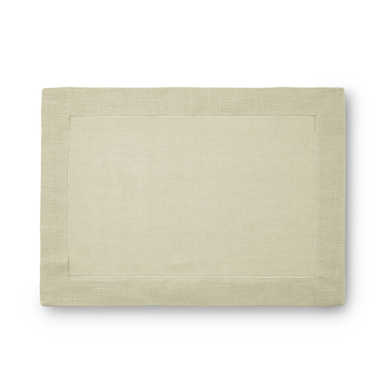 Festival Linen Rectangle Placemats, Stone