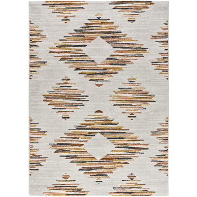 Rectangle Geometric Area Rug