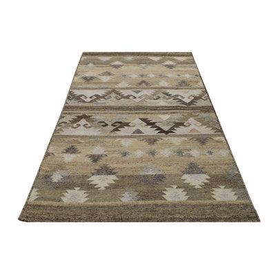 Southwestern Wool Hand Woven Area Rug