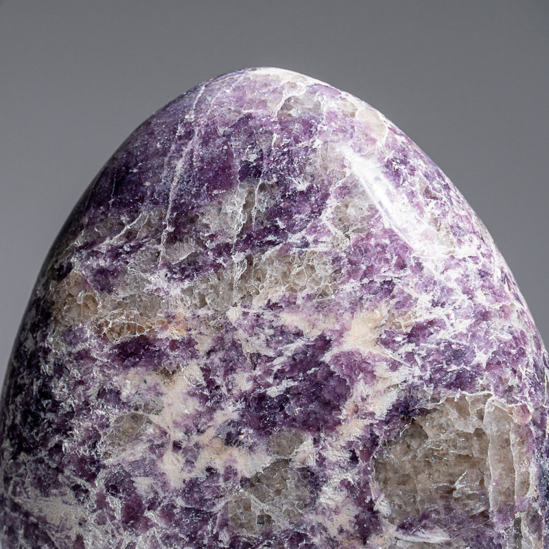Genuine Polished Lepidolite Freeform (1.7 Lbs), 4.5" H x 4" W x 1.5" D