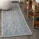 Hagerman Vintage Filigree Textured Weave Gray/Navy Indoor/Outdoor Rug