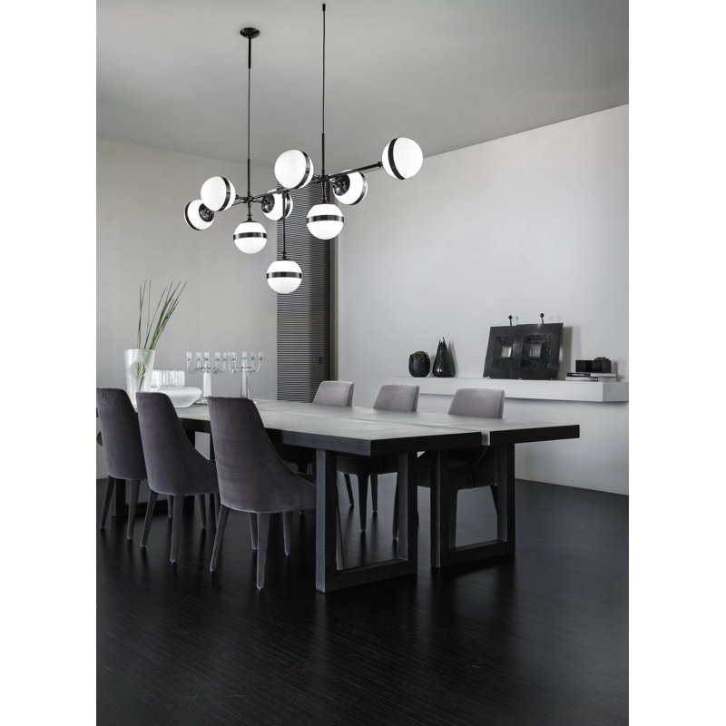 Peggy 9 - Light Pendant, Anique Brass