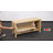40" Shoe Storage Bench With Flip Drawers & Padded Seat Cushion, Open Compartments & Slatted Doors, Entryway Bench With Shoe Storage For Entryway, Hallway, Living Room, Bedroom, Oak Grey