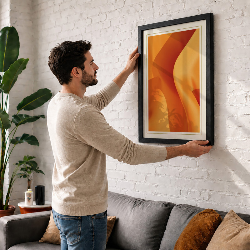 Flowing Forms Modern - Print, Unframed, A1 - 84.1 x 59.4 cm